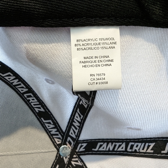 SANTA CRUZ hat NEW - Picture 9 of 15